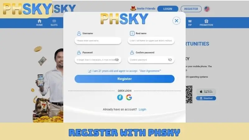 Register with Phsky