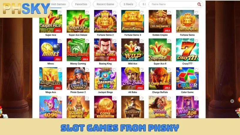 Slot games from Phsky